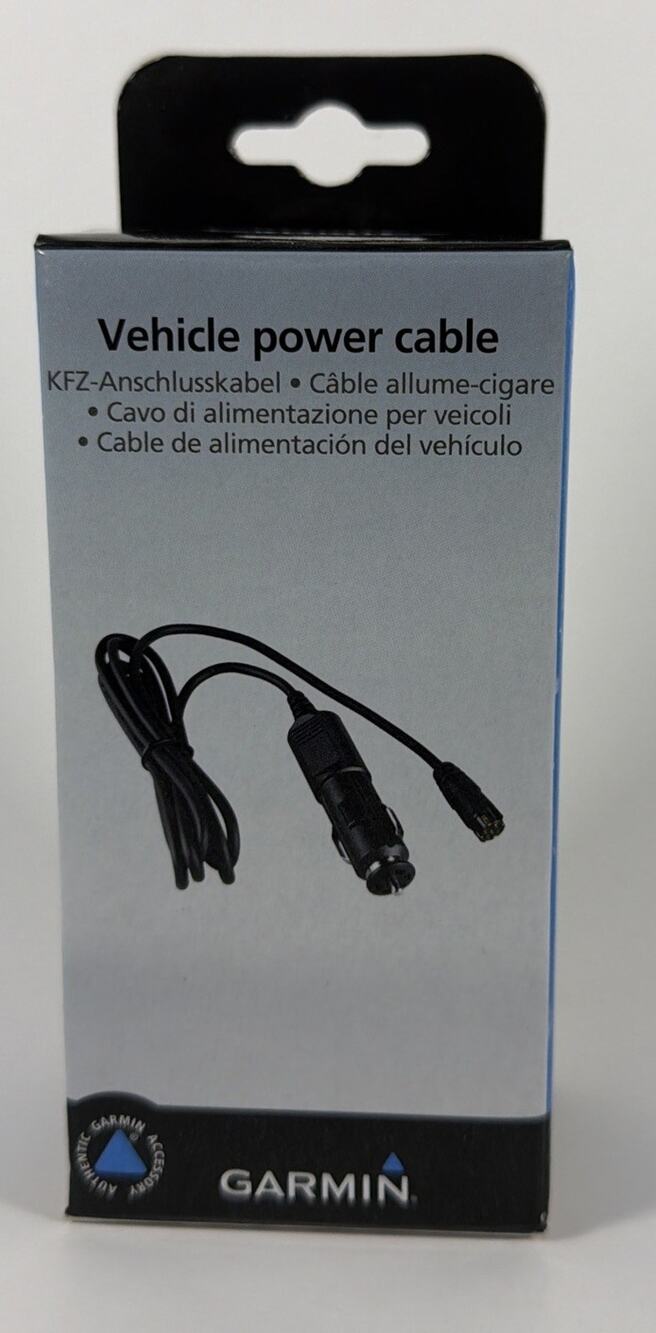Garmin GPSMAP 276 278 296 376 378 396 478 496 12V Car Power Cable - Open Box